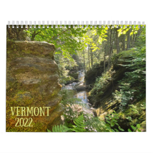 Calendário Vermont 2022