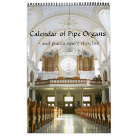 Calendário Vertical dos Órgãos do Tubo