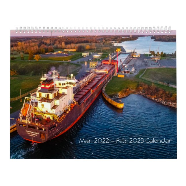 Calendário Vessels Calendar: March 2022 - February 2023 (Capa)