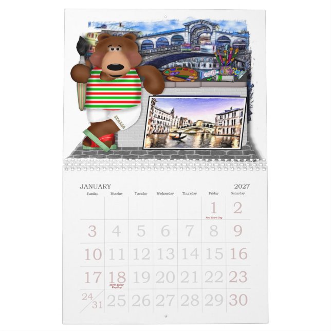 Calendário Viagem com Bruno Marrone (Jan 2027)
