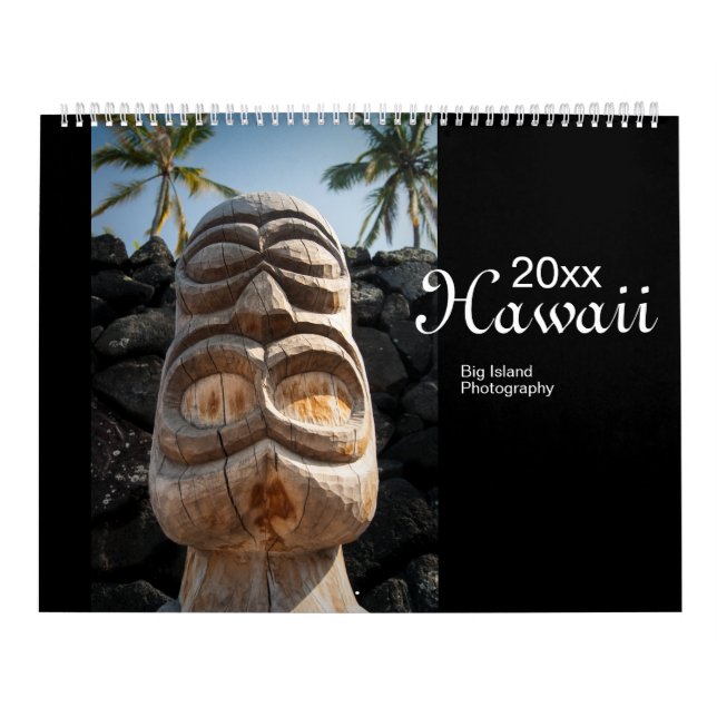 Calendário Viagem de Fotografia Cênica Hawaii Big Island 2023 (Capa)
