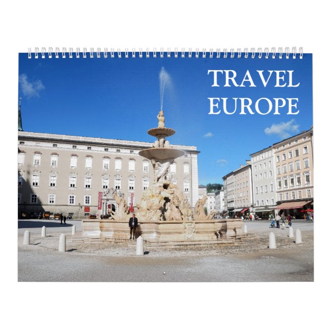Calendário viagem Europa a 24 meses (Capa)