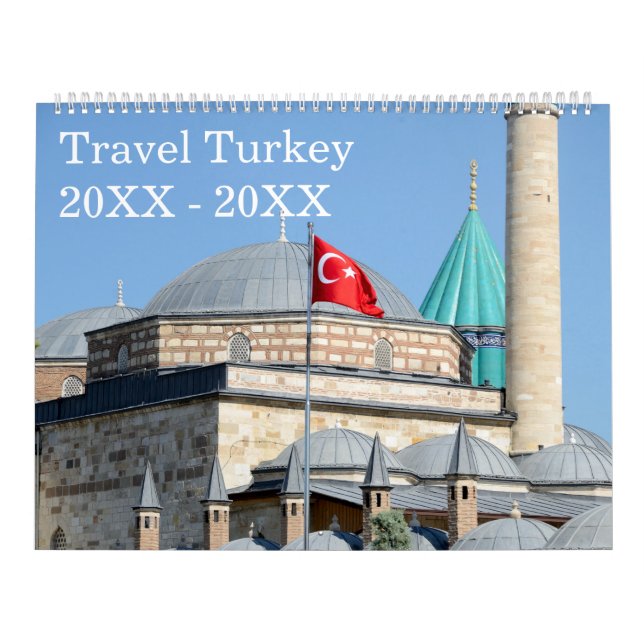 Calendário viagem Turquia 24 meses (Capa)