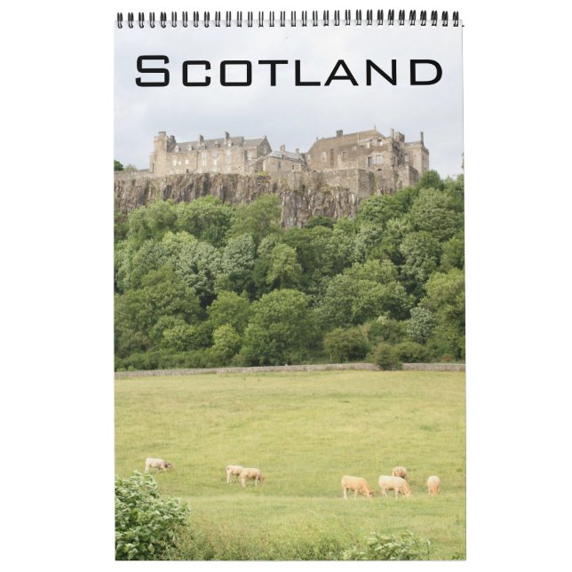 Calendário viagens à Escócia (Capa)