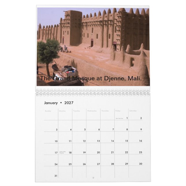 Calendário Viagens com minha câmera (Jan 2027)