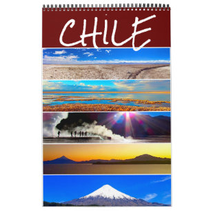 Calendário viagens de Chile 2022