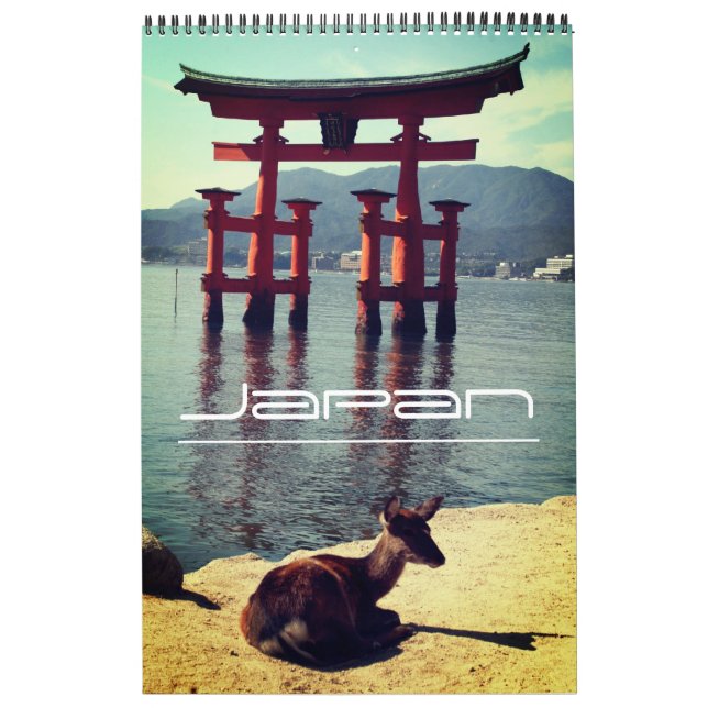 Calendário viagens do japão (Capa)