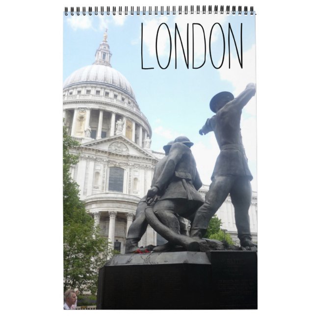 Calendário viagens londres (Capa)