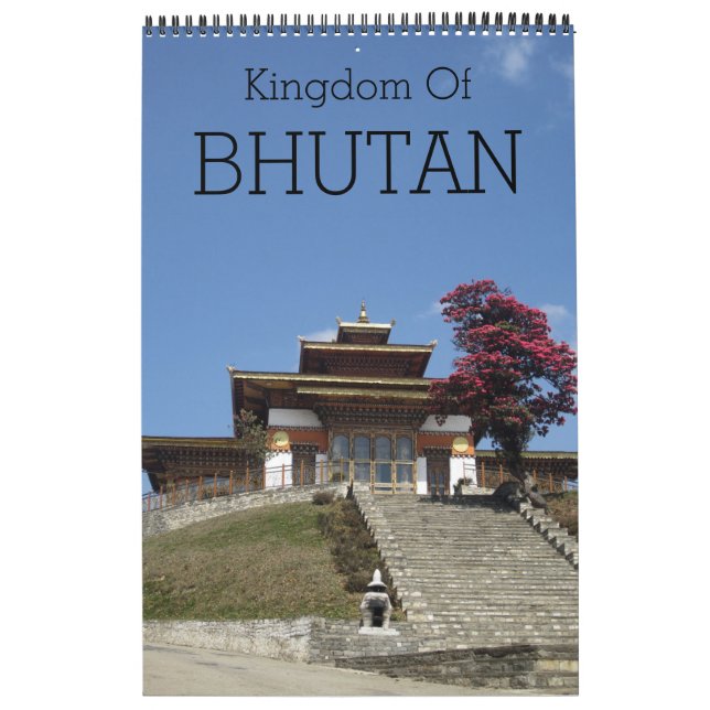 Calendário viagens no butão (Capa)