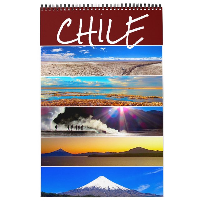 Calendário viagens no chile 2027 (Capa)
