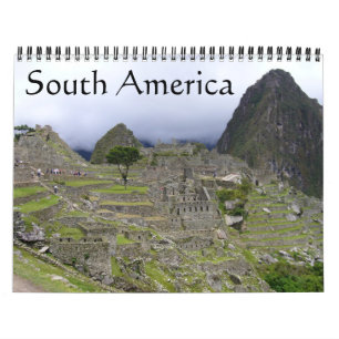 Calendário viagens pela américa do sul