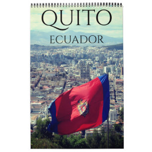 Calendário viagens quito equador