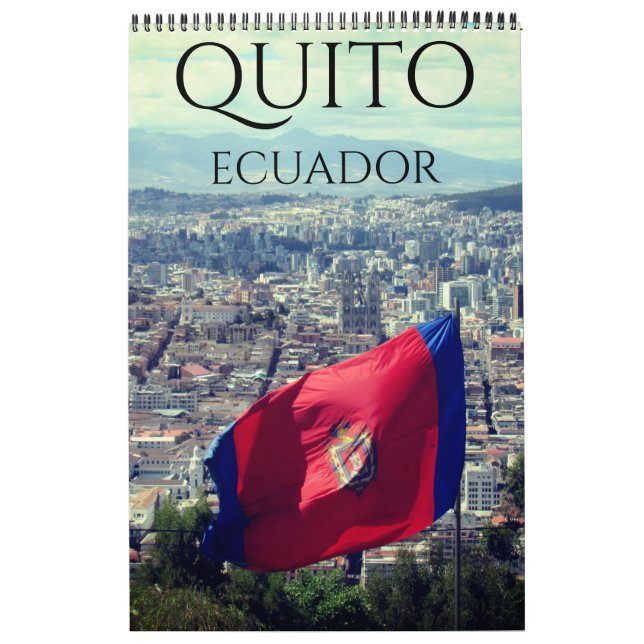 Calendário viagens quito equador (Capa)