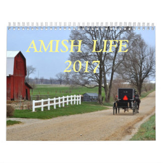 CALENDÁRIO VIDA 2017 DE AMISH