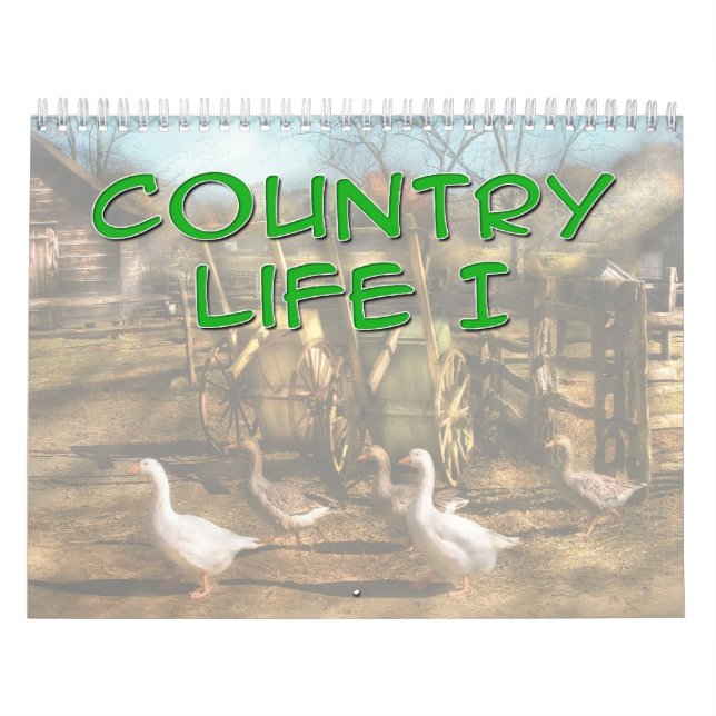 Calendário Vida no Campo I (Capa)