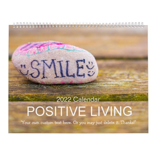 Calendário Vida Positiva Personalizada (Capa)
