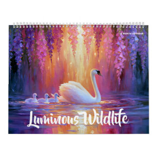 Calendário Vida Selvagem Luminosa