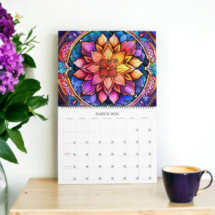 Calendário Vidro Estido Mandela