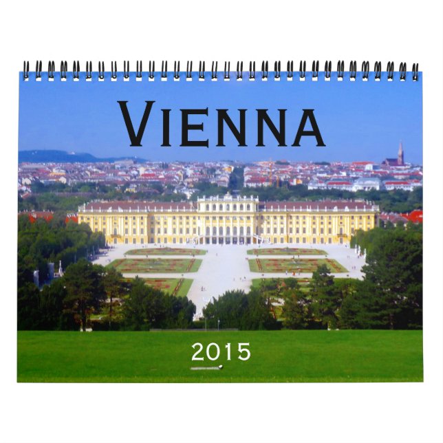 Calendário Viena Áustria 2015 (Capa)
