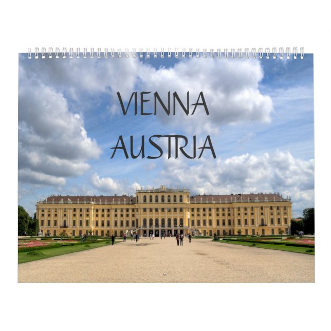 Calendário Viena Áustria 2025 Kalender (Capa)