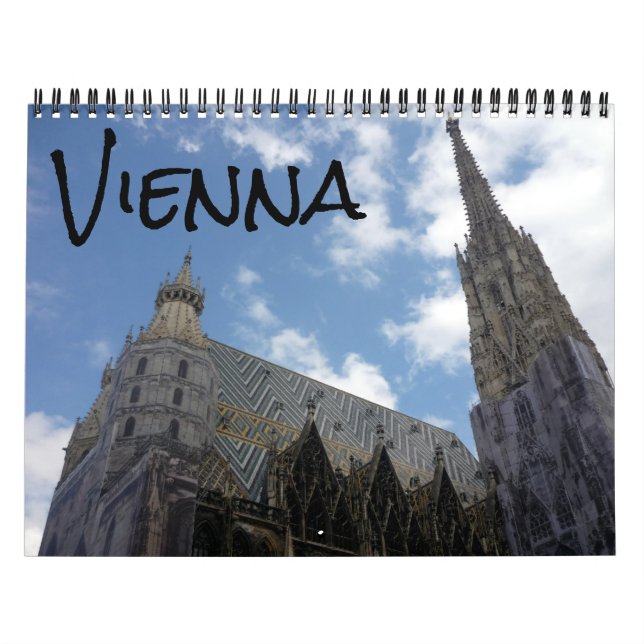 Calendário Viena Áustria 2026 (Capa)
