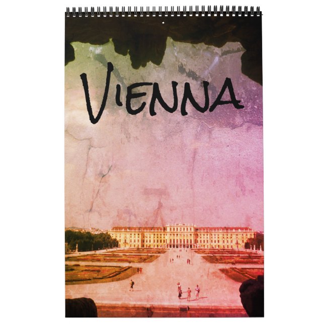 Calendário Viena Áustria 2026 15 meses (Capa)