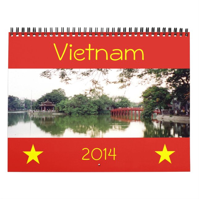 Calendário Vietnam 2014 (Capa)