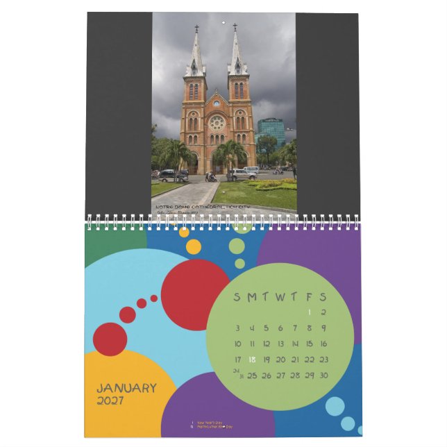 CALENDÁRIO VIETNAM NAS IMAGENS 2010 (Jan 2027)
