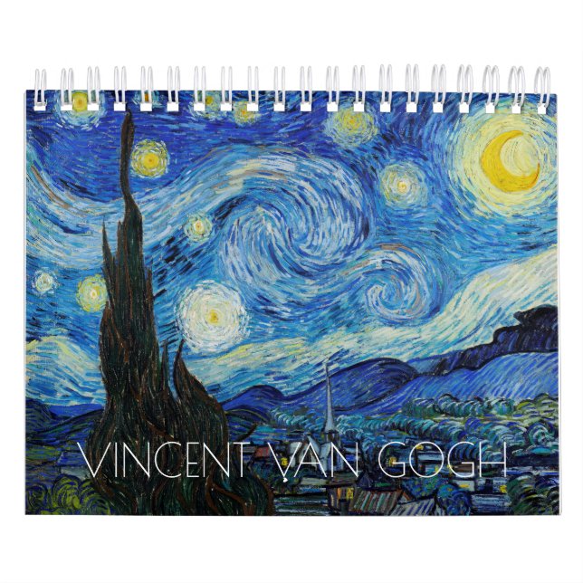 CALENDÁRIO VINCENT VAN GOGH (Capa)