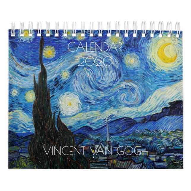 CALENDÁRIO VINCENT VAN GOGH 2020 (Capa)