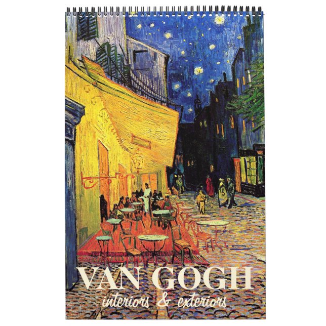 Calendário Vincent van Gogh, Apos impressionismo de Vintage (Capa)