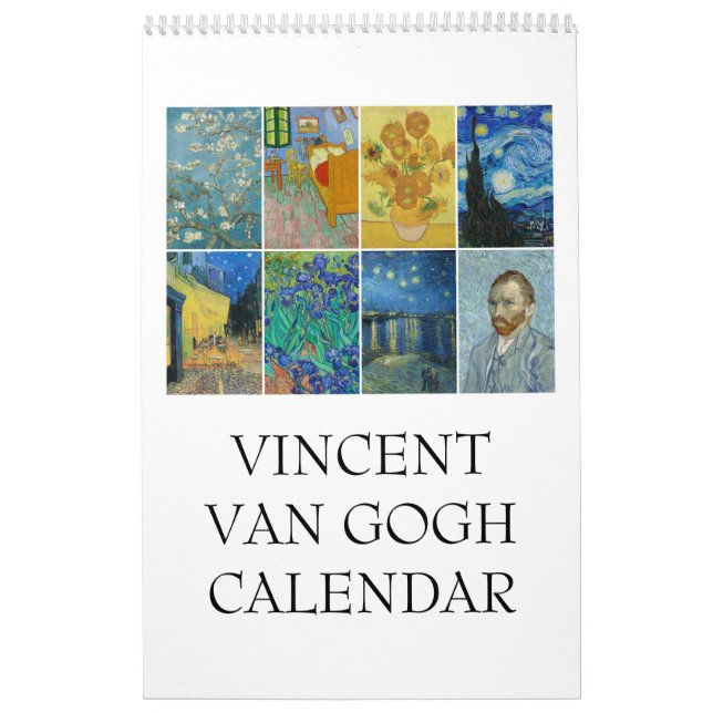Calendário Vincent Van Gogh Calendar (Capa)