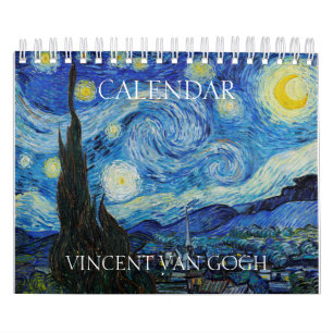 CALENDÁRIO VINCENT VAN GOGH FINE ART