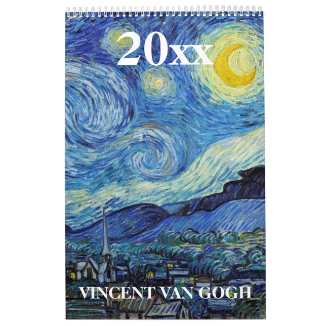 Calendário Vincent van Gogh Fine Art 2020 Calendar (Capa)