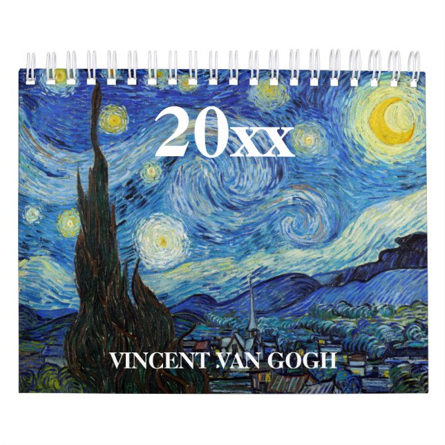 Calendário Vincent van Gogh Fine Art Calendar (Capa)