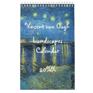 Calendário Vincent van Gogh Landscapes