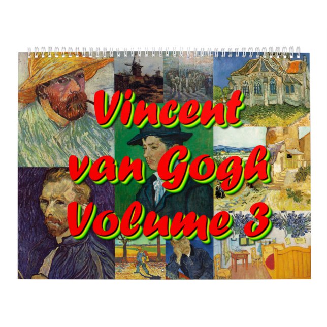 Calendário Vincent Van Gogh Volume 3 (Capa)