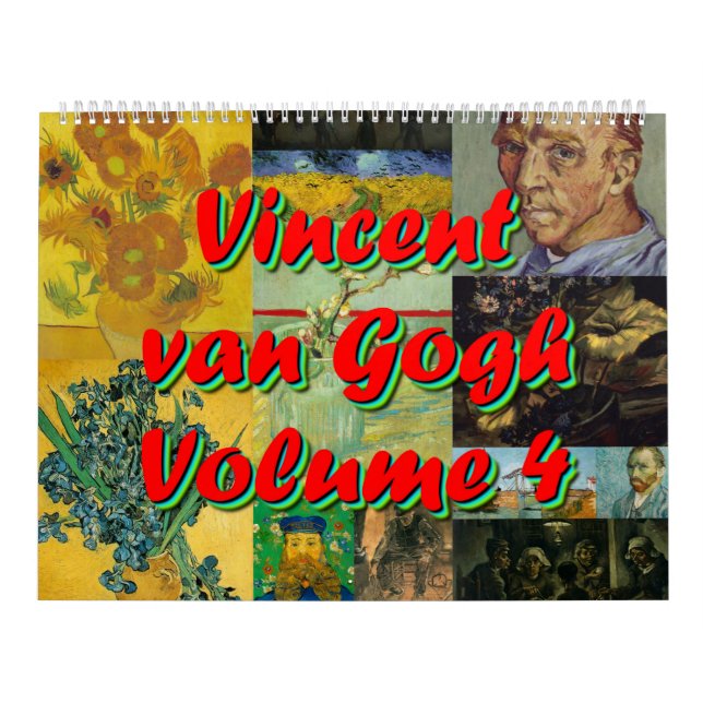 Calendário Vincent Van Gogh Volume 4 (Capa)