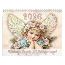 Calendário Vintage Angels - Vintage Engel 2026