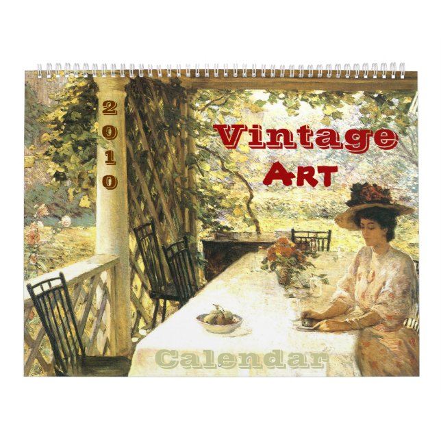 Calendário Vintage Art 2010 (Capa)