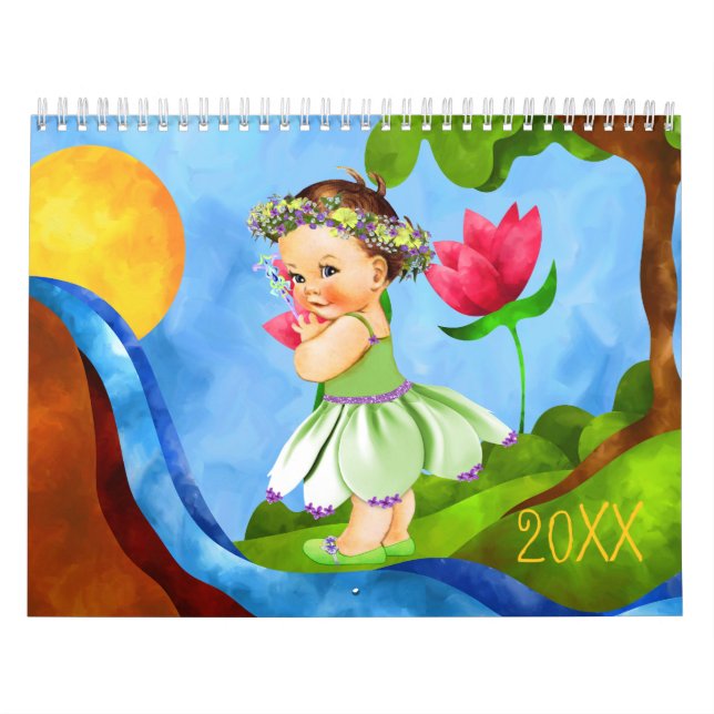 Calendário Vintage Baby Calendar (Capa)