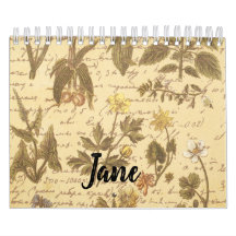 Vintage Botanical Floral
