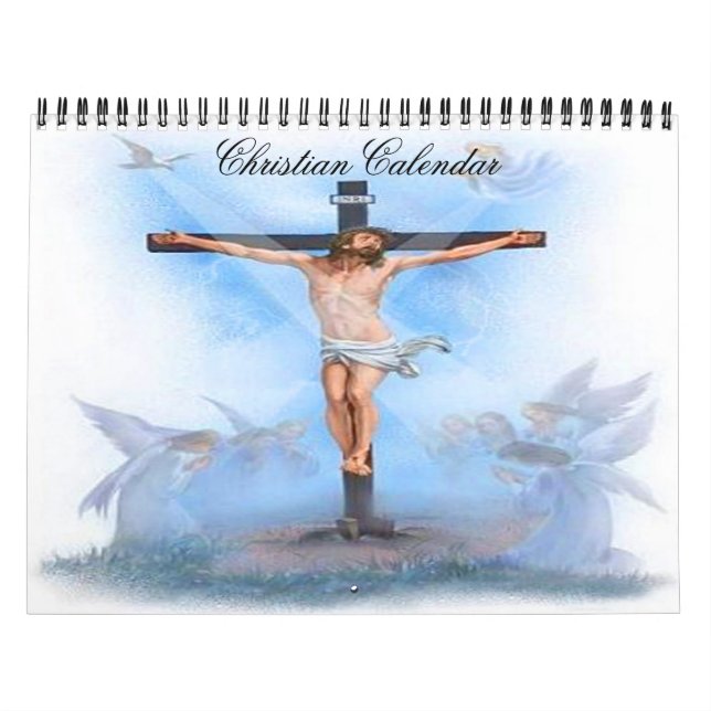 Calendário Vintage Christian Calendar (Capa)
