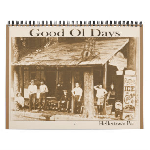 Calendário Vintage Hellertown