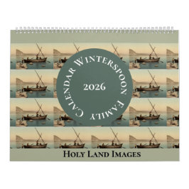 Calendário Vintage Photo Holy Land Pastor Appreciation Gift