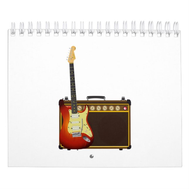 Calendário Violão E Aplificador (Capa)