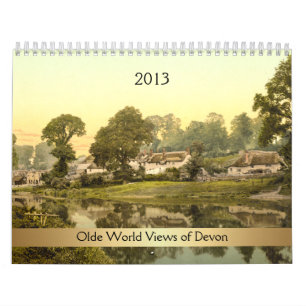 Calendário Visões mundiais 2013 de Olde de Devon