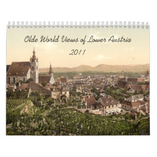 Calendário Visões mundiais de Olde da Baixa Áustria