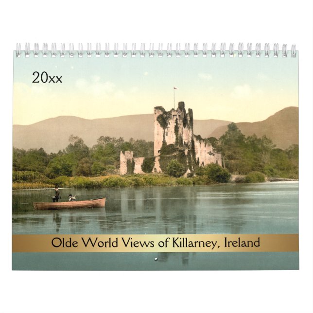 Calendário Visões mundiais de Olde de Killarney Ireland (Capa)