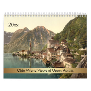 Calendário Visões mundiais de Olde de Upper Austria